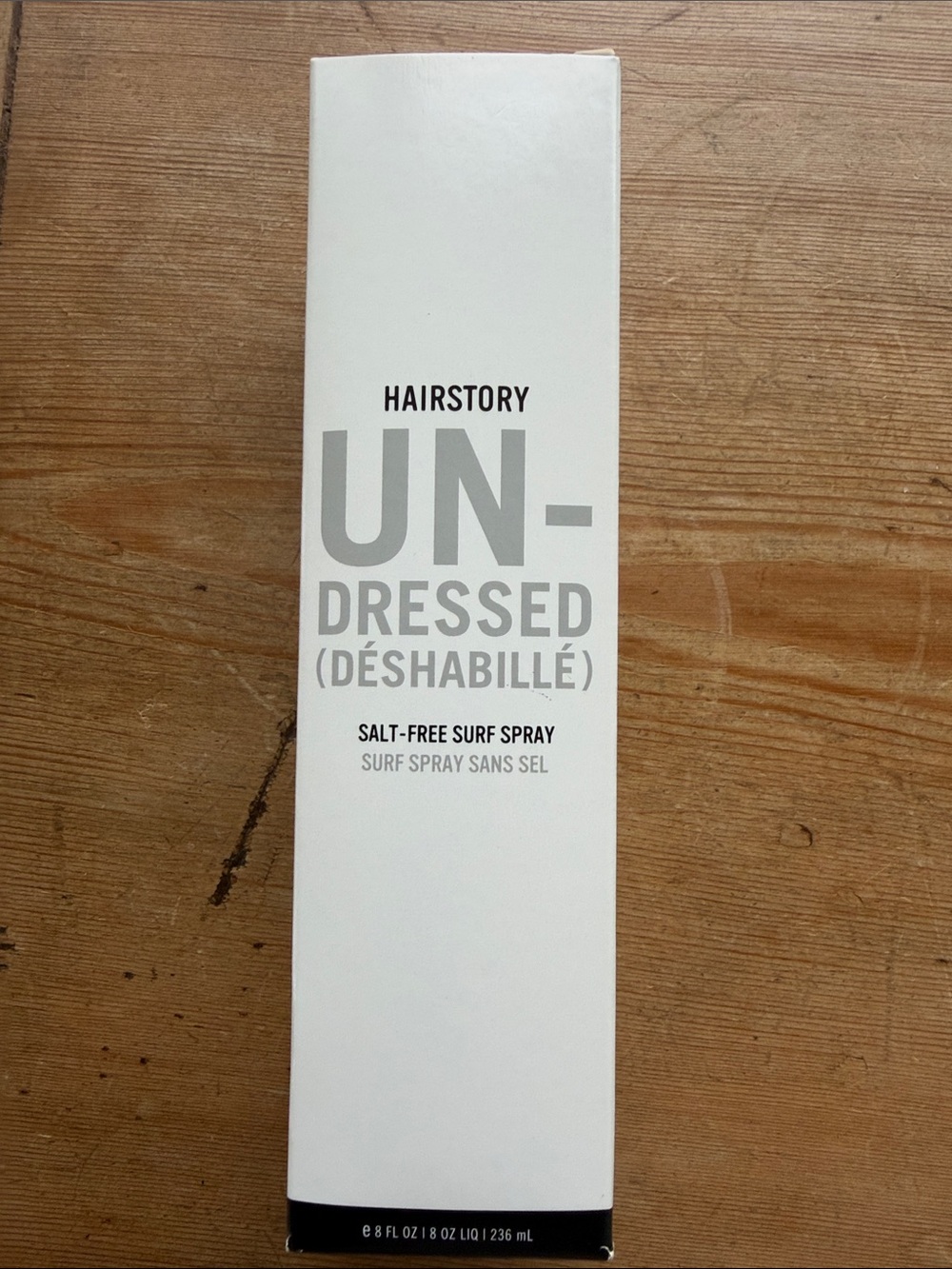 Un-Dressed Salt-Free Surf Spray – White